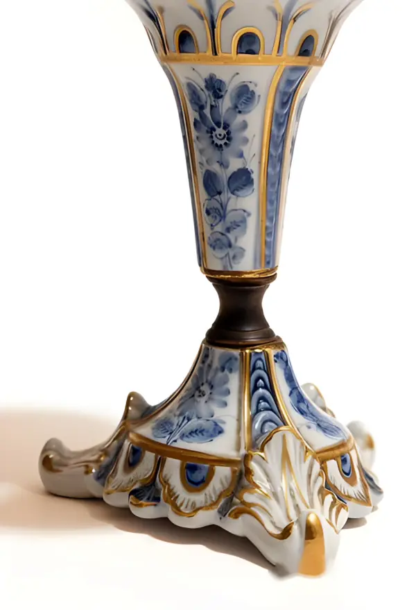 Лампа-Ночник с вышивкой. Capodimonte. Италия — вид 3