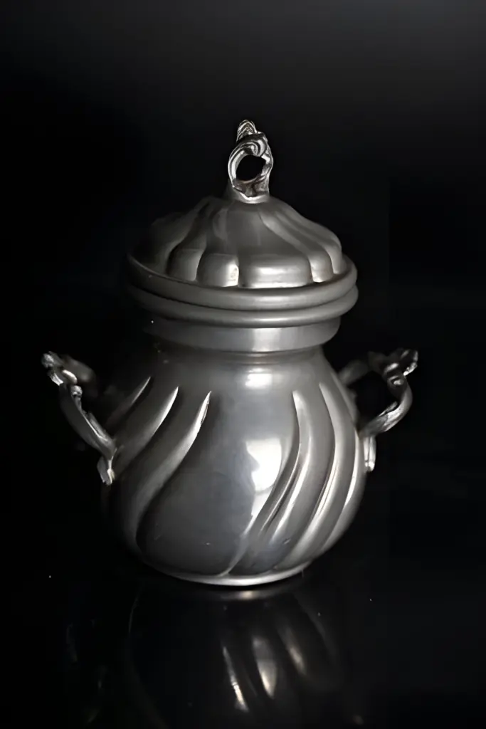 Сахарница. Олово. Италия — вид 1