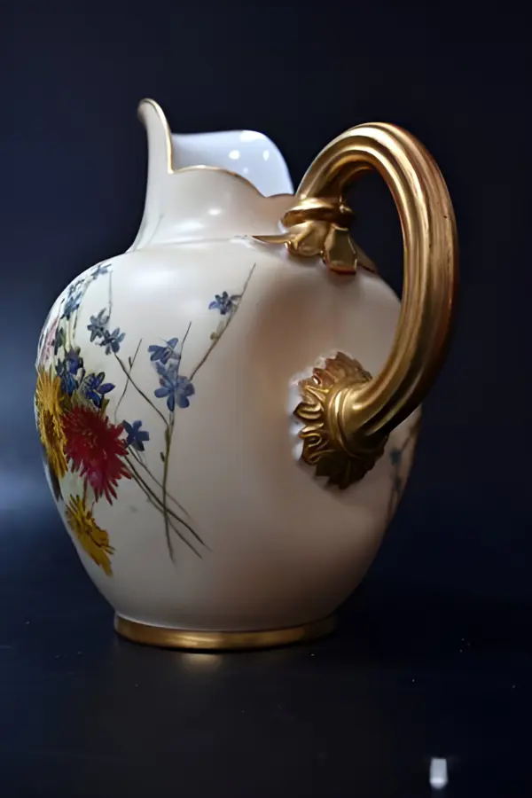 Кувшины Worcester "blush ivory". Англия 19в — вид 5