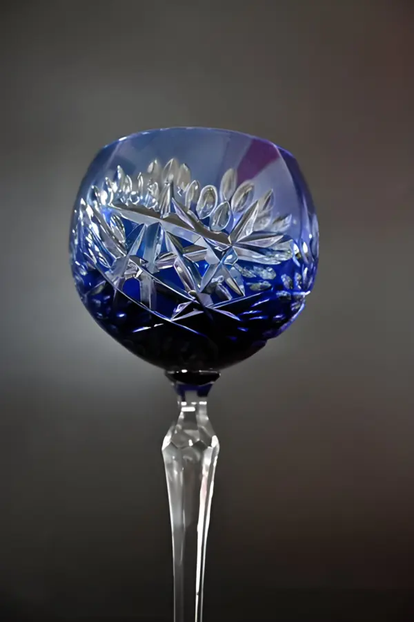 Редкие бокалы. Цветной хрусталь. Ajka. Венгия — вид 4
