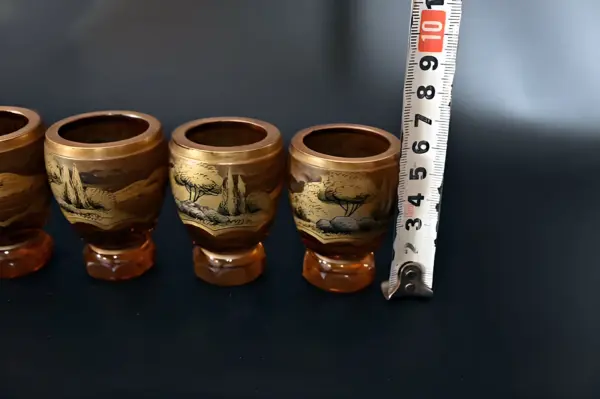 Графин и рюмки Egermann. Золотая серия — вид 8