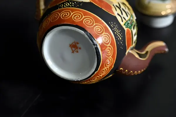 Сервиз тет-а-тет. Сацума. Япония — вид 5