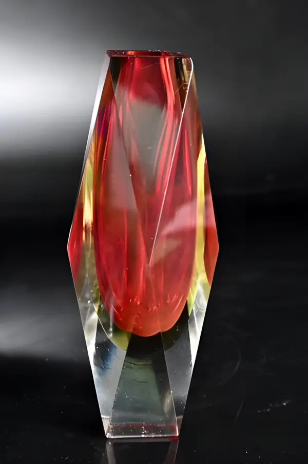 Коллекционная ваза. Murano Sommerso. Италия — вид 1