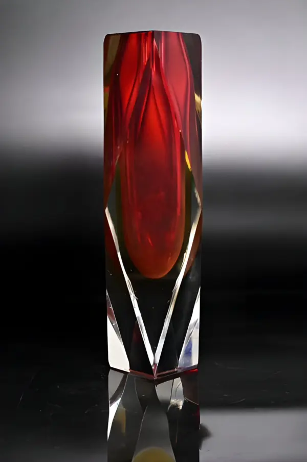 Коллекционная ваза. Murano Sommerso. Италия — вид 4