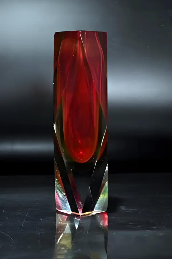 Коллекционная ваза. Murano Sommerso. Италия — вид 6