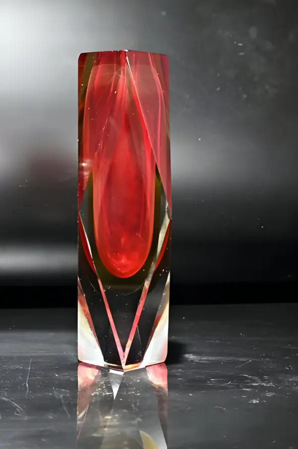 Коллекционная ваза. Murano Sommerso. Италия — вид 7