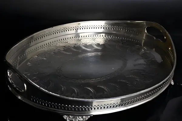 Викторианский сервиз серебрение. Англия 19в — вид 9