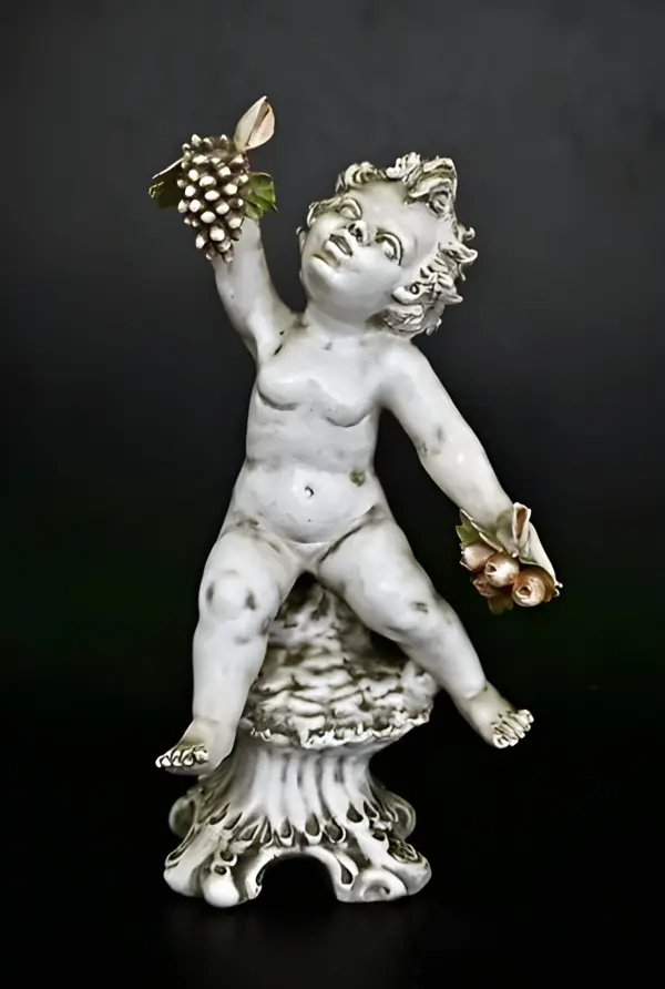 Статуэтки ангелы путти. Capodimonte. Италия — вид 3
