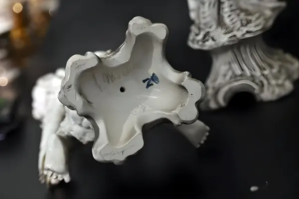 Статуэтки ангелы путти. Capodimonte. Италия — вид 6
