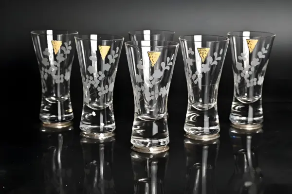 Набор для воды Crystal Lead. Италия. Серебро 800 — вид 5
