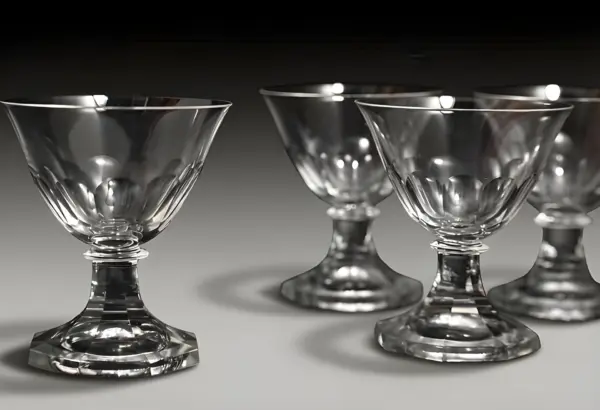 Антикварные рюмки. Baccarat. Франция 19в — вид 3