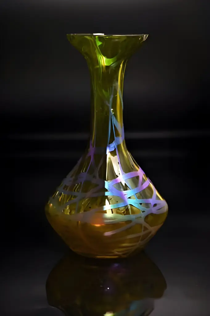 Антикварная ваза. Иризация. Loetz Austia — вид 1