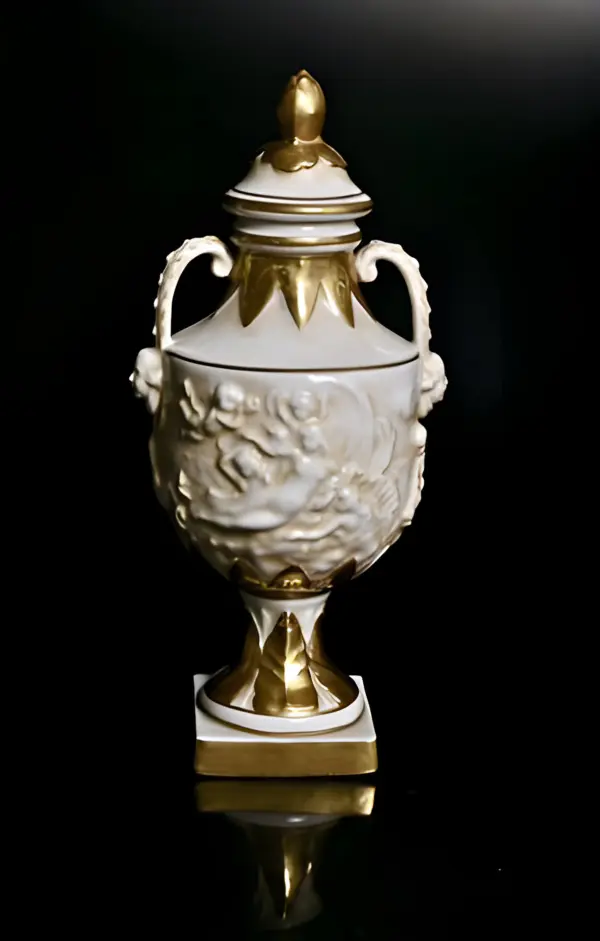 Вазы триптих. Винтаж. Capodimonte. Италия — вид 5