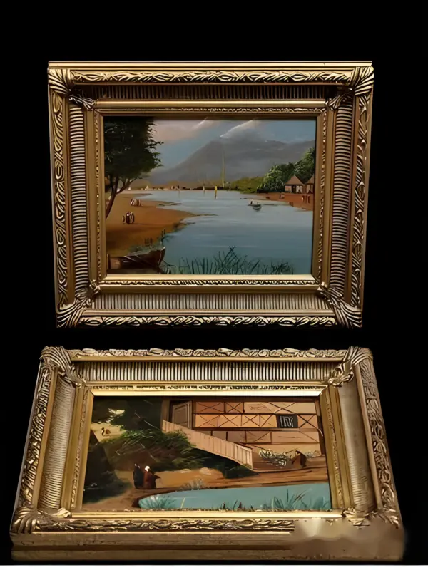 Парные картины. Масло. Копия Jan Vildens — вид 1