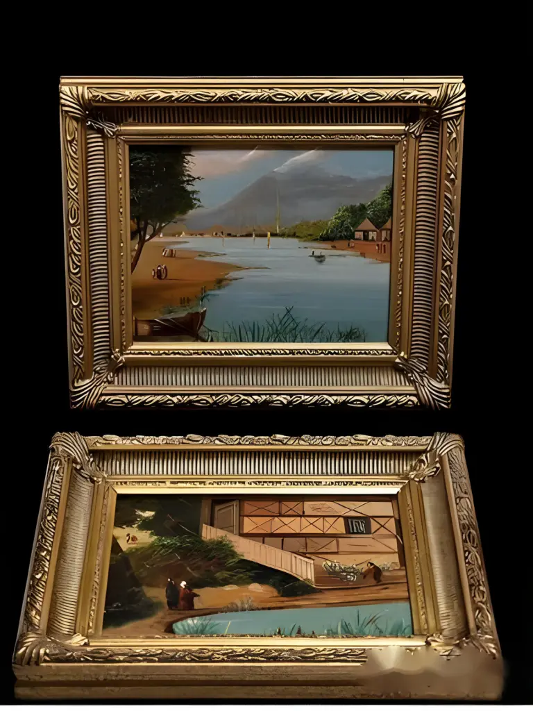 Парные картины. Масло. Копия Jan Vildens — вид 1