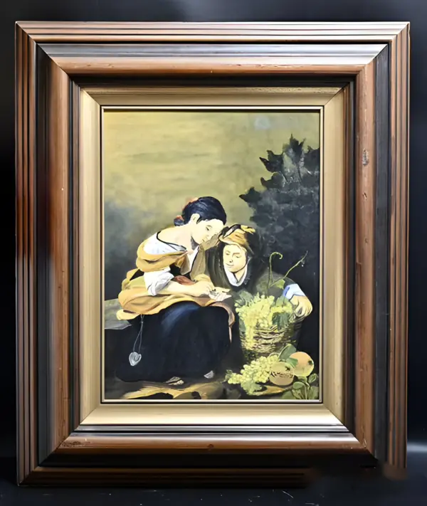 Картина "Сбор винограда". Франция. A'Mortel — вид 3