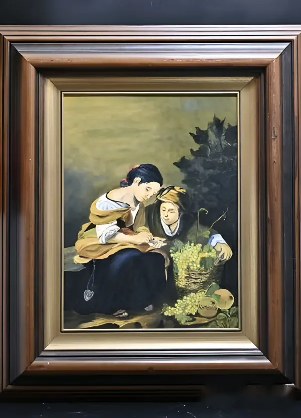 Картина "Сбор винограда". Франция. A'Mortel — вид 4