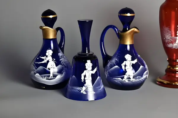 Коллекция Мери Грегори. Богемия. Винтаж — вид 4