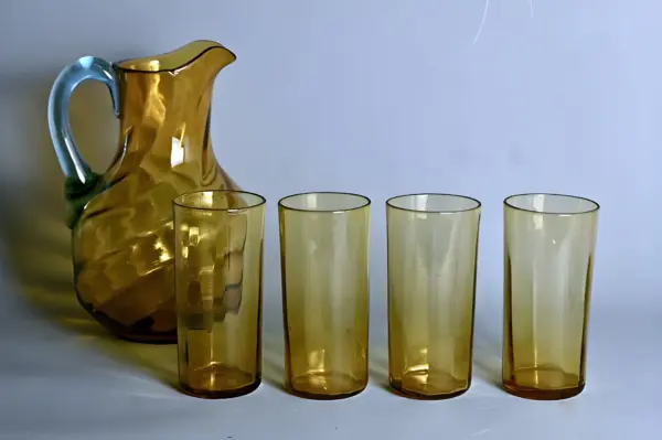 Кувшин и стаканы. Goerge Sand, Франция. Начало 20в — вид 2