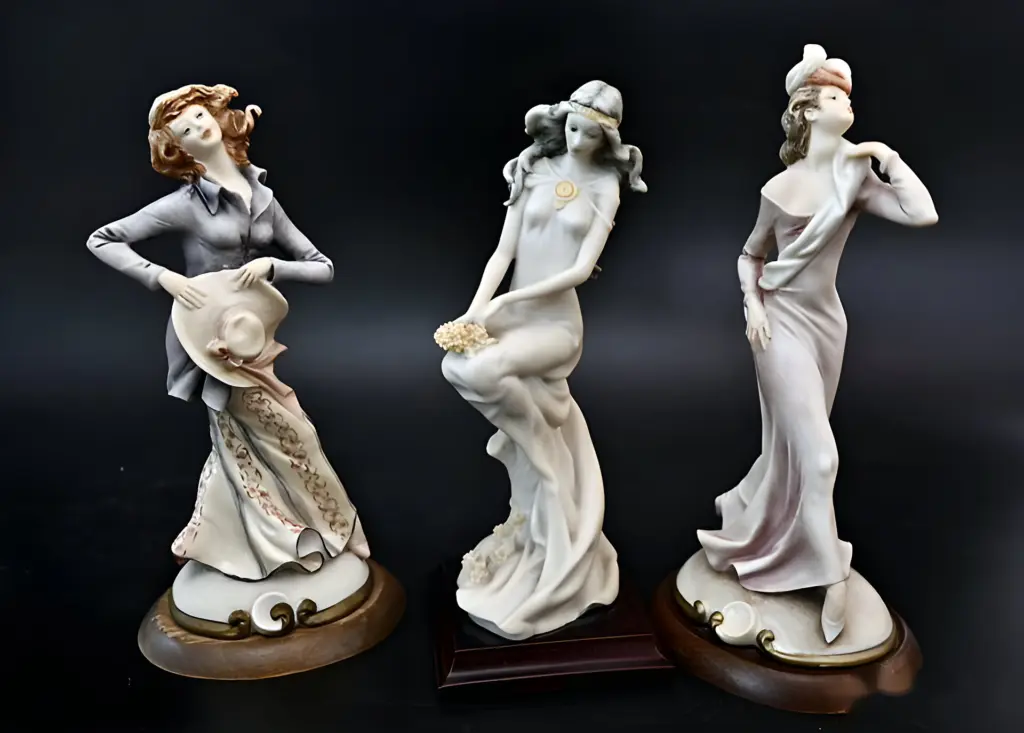 Статуэтки девушки. Capodimonte B. Merli. Италия — вид 1