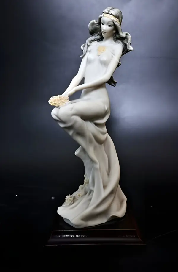 Статуэтки девушки. Capodimonte B. Merli. Италия — вид 4