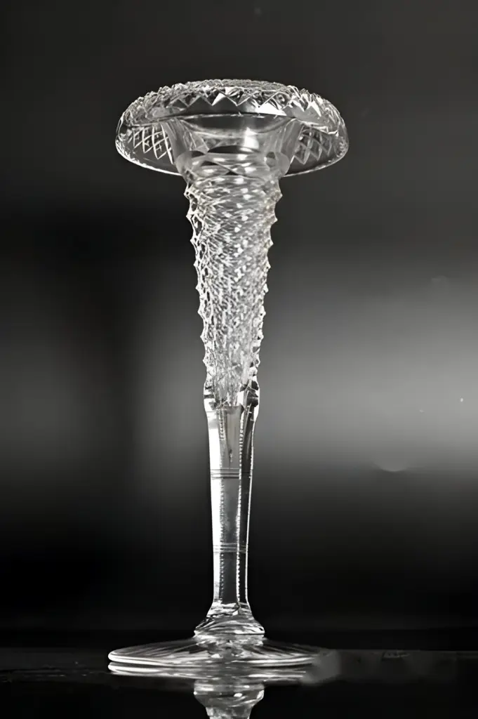 Ваза - портбукет. Хрусталь. Baccarat/Франция 19в — вид 1