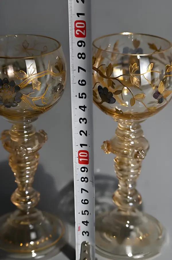 Антикварные ремеры. Эмали. 19 в Франция — вид 8