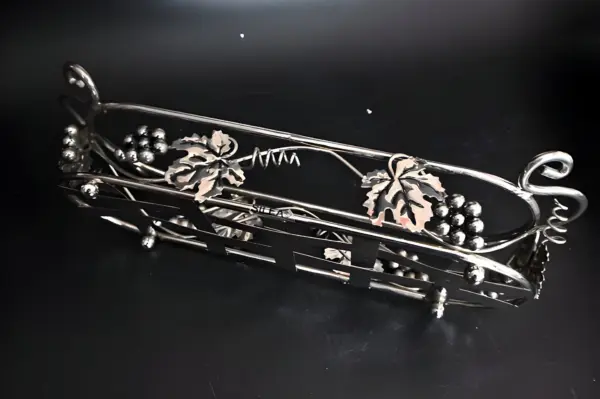Подставка для бутылок вина. Серебрение. Италия — вид 7