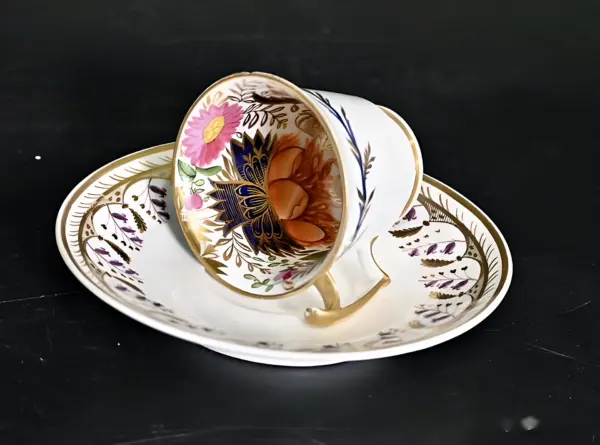 Чайная пара. Редкость Ручная роспись. Spode — вид 5
