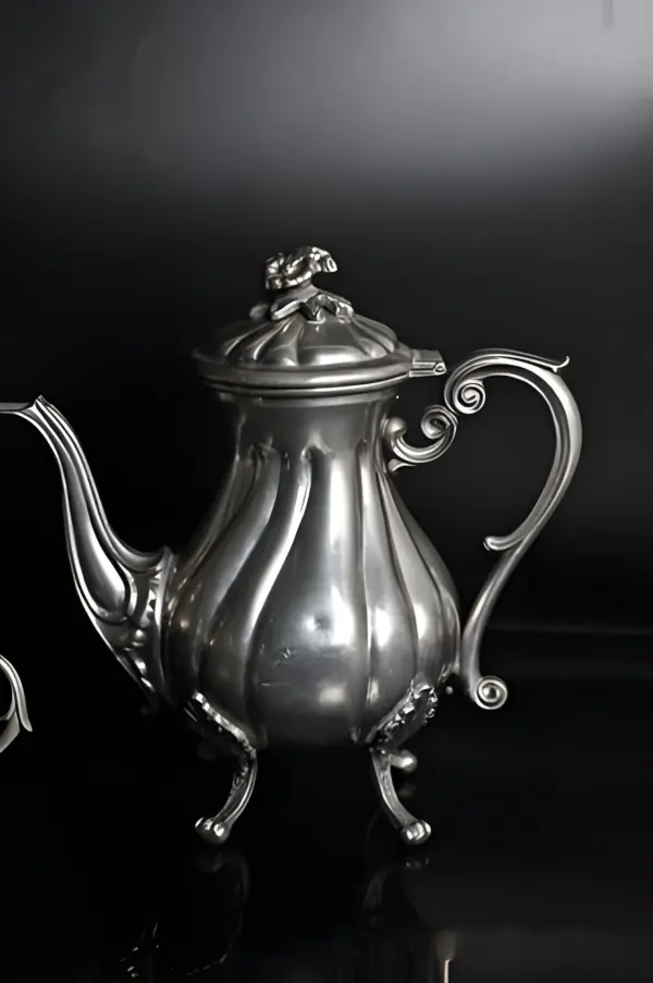 Чайный Сервиз олово. Италия — вид 2